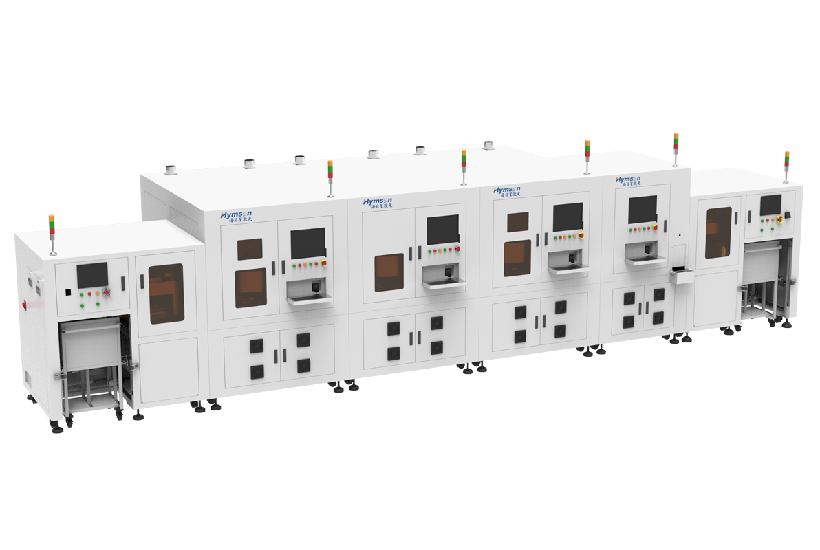 精密結構件激光加工自動線